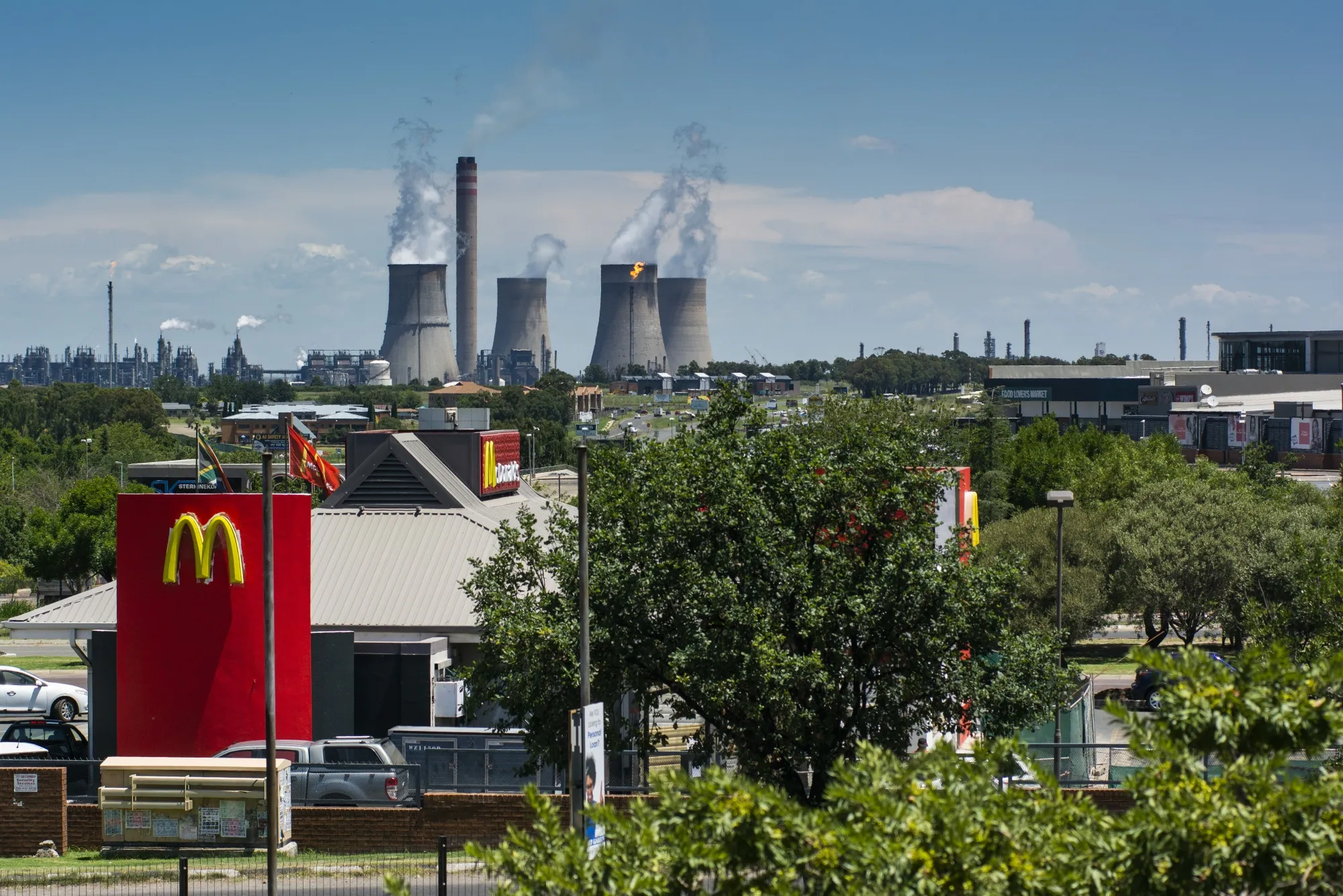 The Sasol plant in Secunda.