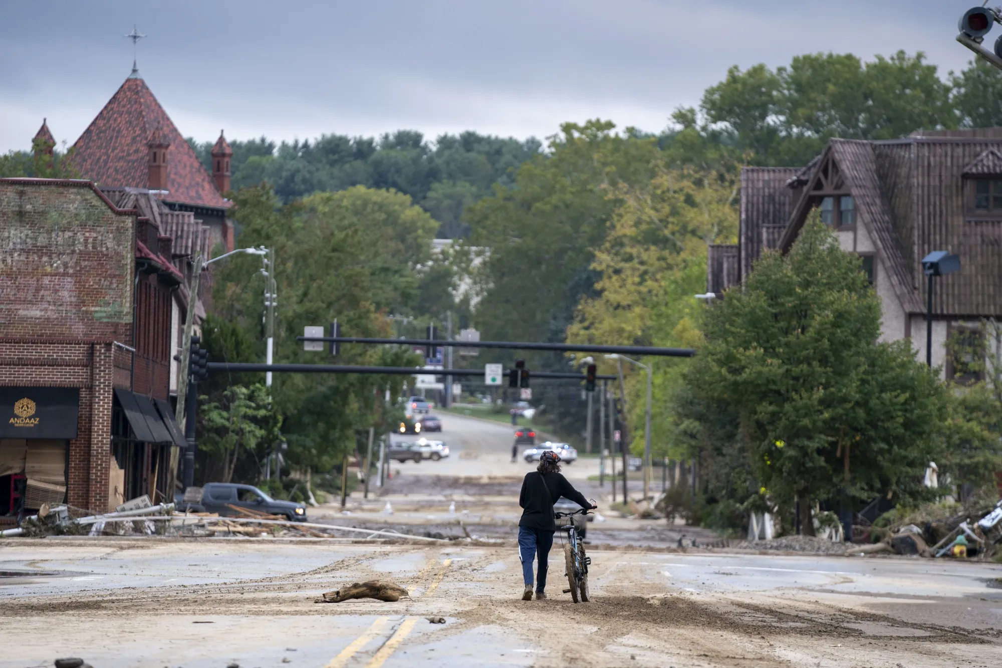 The aftermath of Hurricane Helene&nbsp;in Asheville, North Carolina.&nbsp;