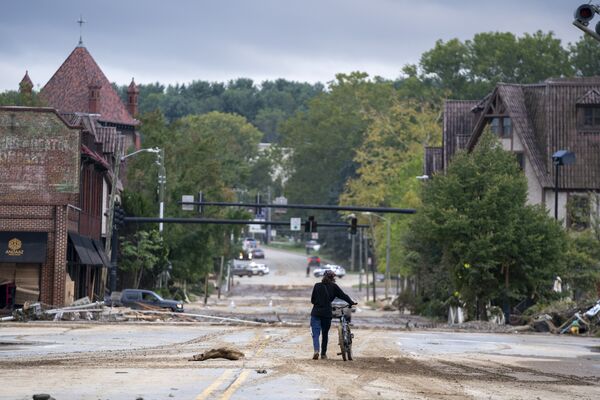 Storm Helene Causes Massive Flooding Across Swath Of Western North Carolina