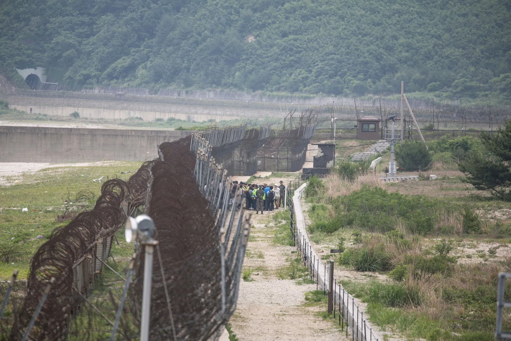 Media Tour Of DMZ Peace Trails