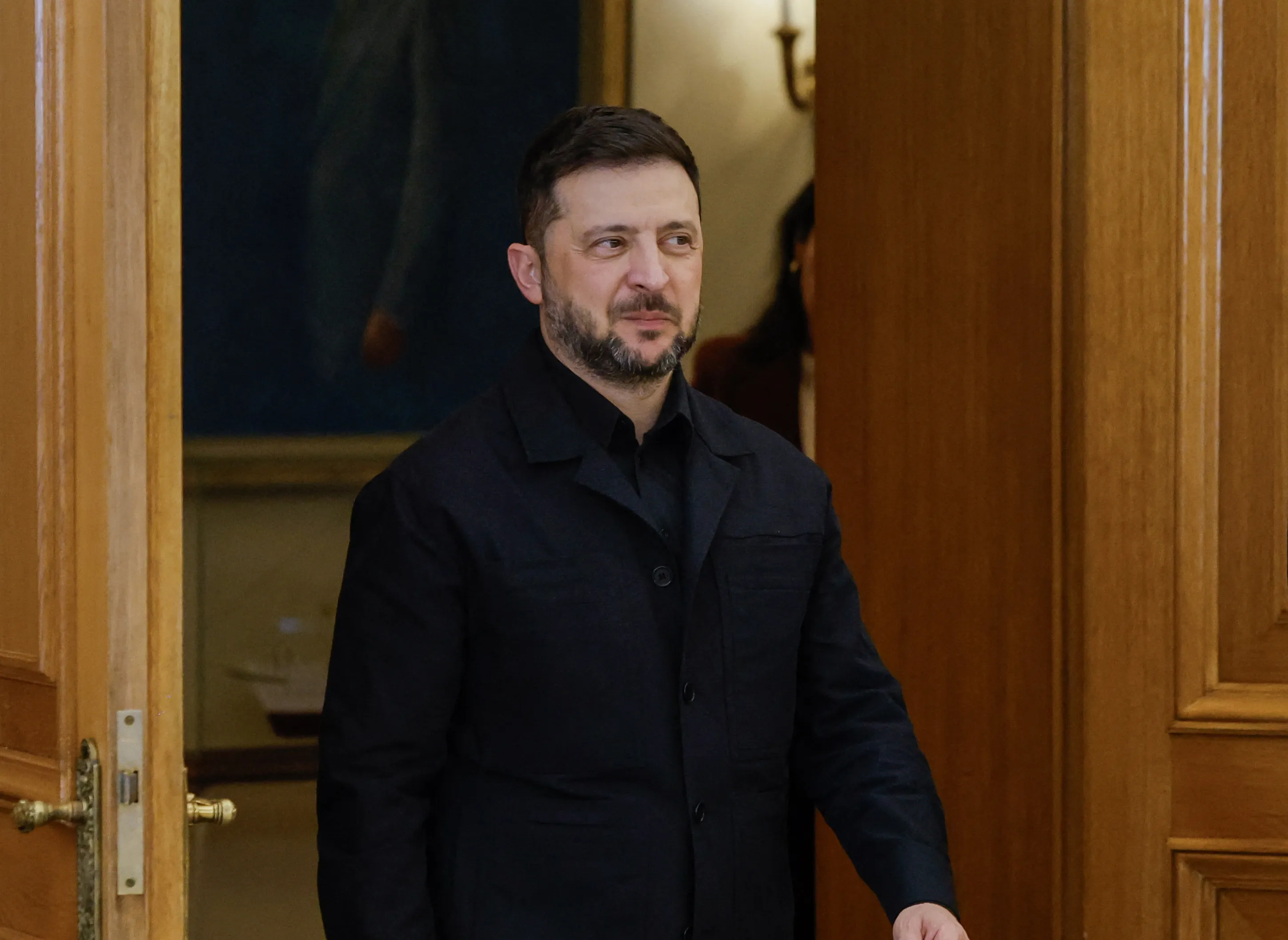 Ukraine's President Volodymyr Zelensky