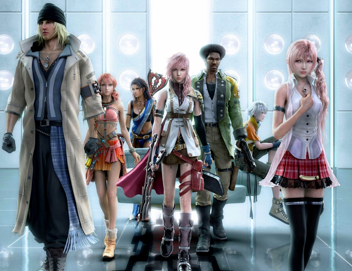 Square Enix Characters - Let S All Build Our Dream Multi Company Smash ...