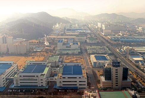 Samsung’s Gumi phone-making campus is staffed by more than 10,000 workers