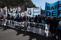 Argentinians Demonstrate Against Economic Crisis 