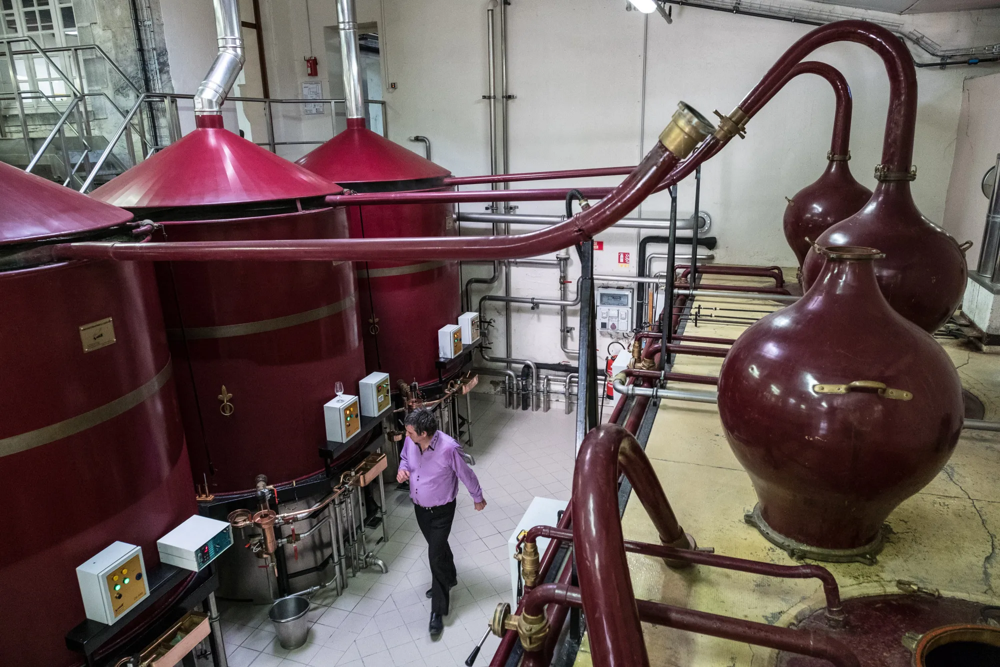 The Remy Cointreau SA distillery in Touzac, France.