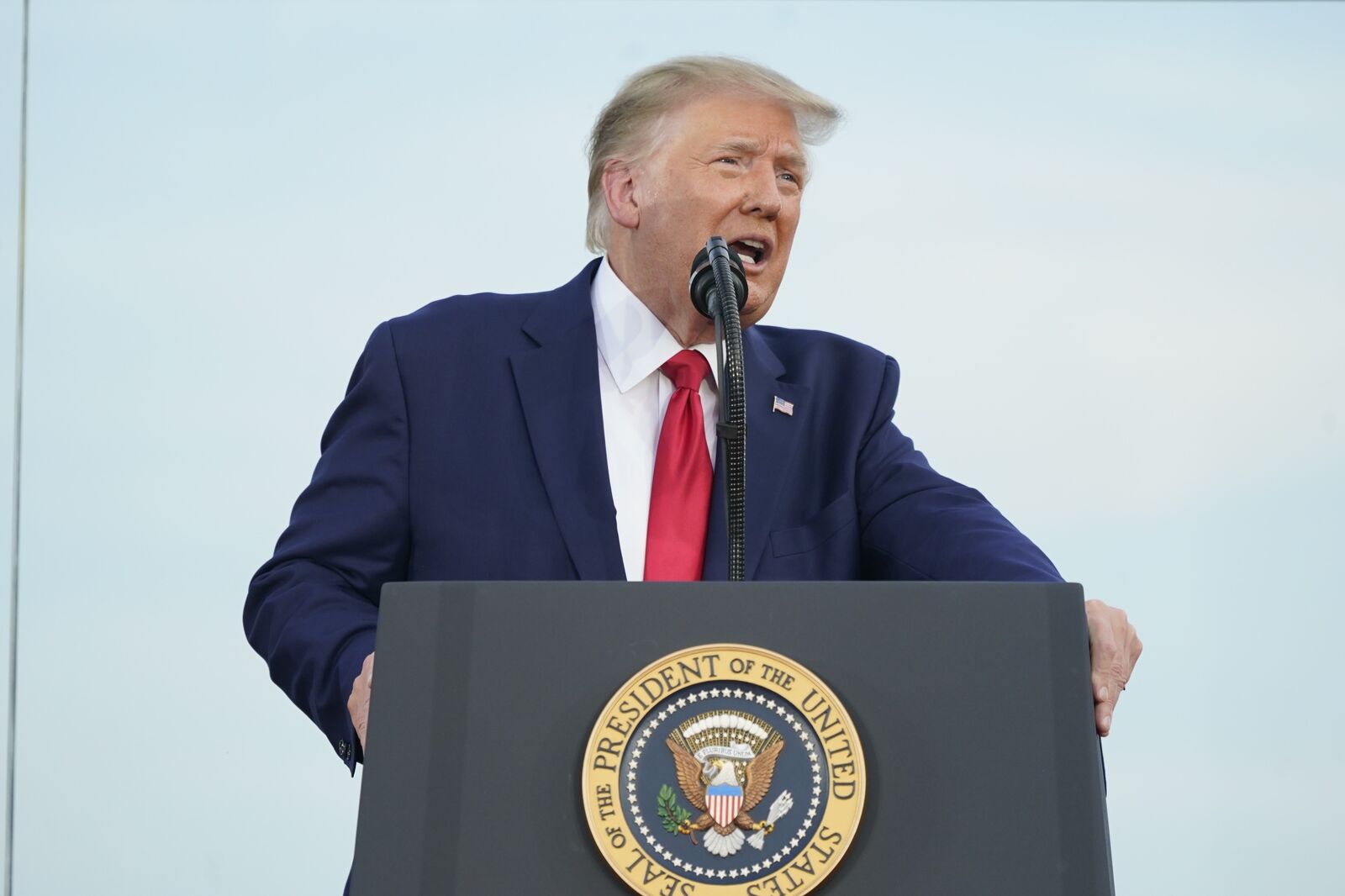 President Trump Speaks During Fourth Of July Celebration At White House 