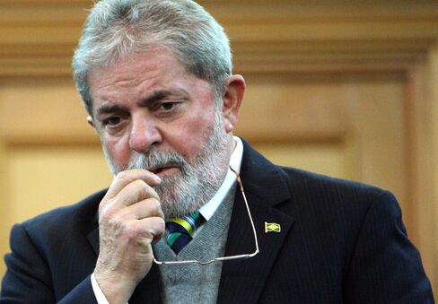 Brazil's Former President Luiz Inacio Lula da Silva