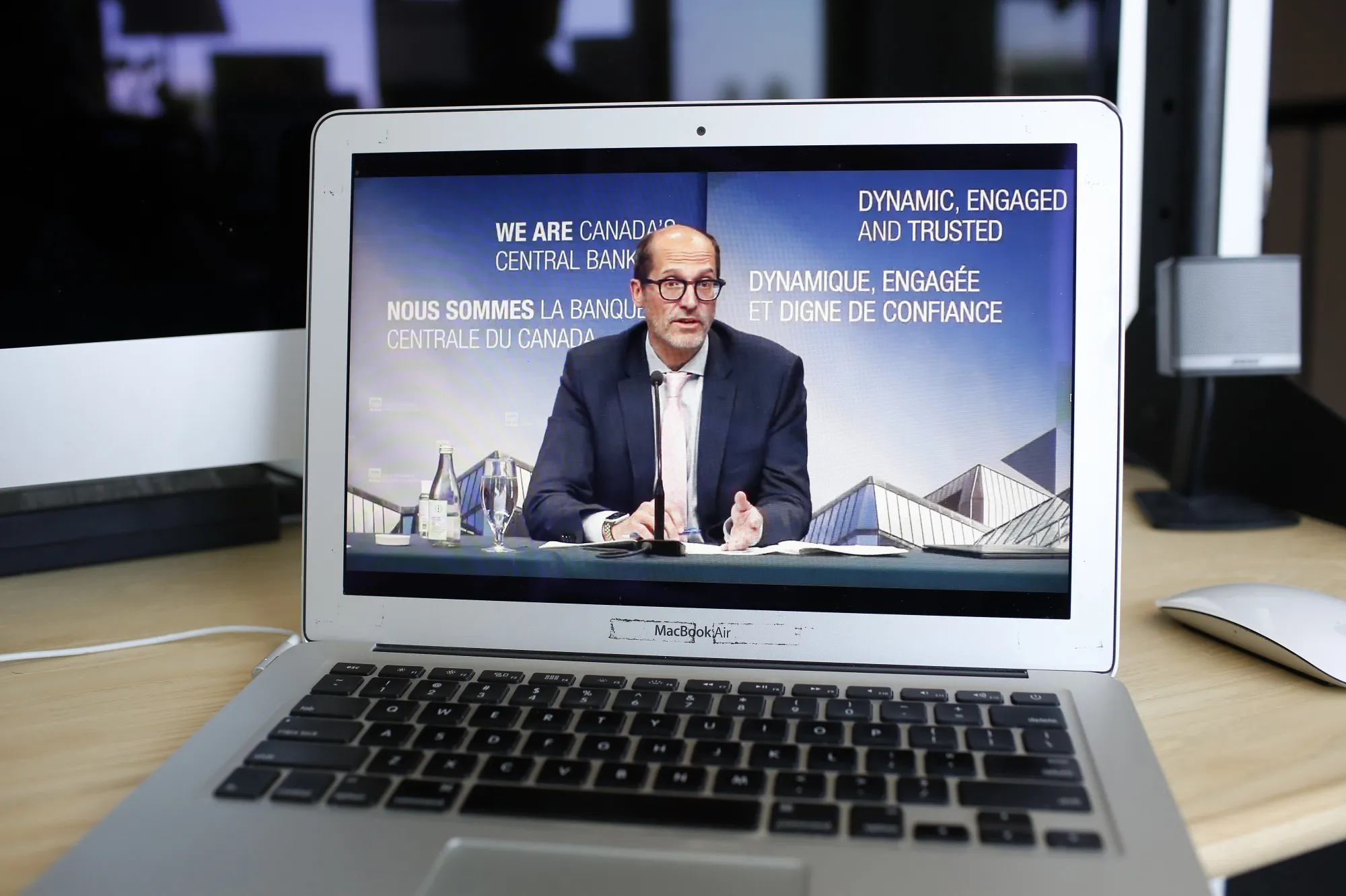 Toni Gravelle speaks during a video conference in Ottawa on June 4.