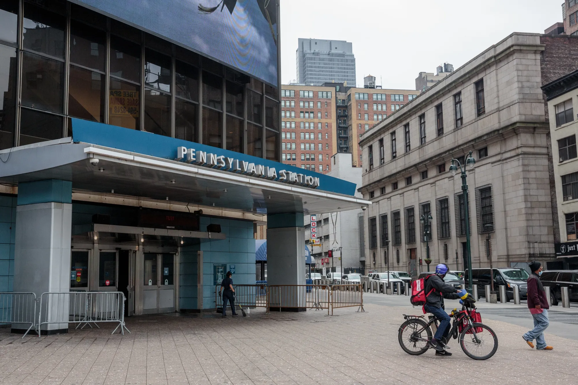 Pennsylvania station in New York.