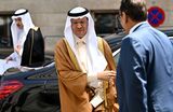 Abdulaziz bin Salman arrives for the 186th Organization of Petroleum Exporting Countries (OPEC) meeting in Vienna on June 3. 