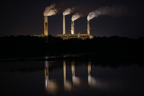 A Duke Energy Corp. Coal Fired Power Plant
