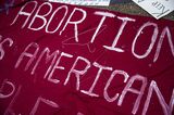 Demonstrators Attend Nationwide Day Of Action For Abortion Rights 