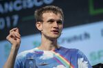 Vitalik Buterin, co-founder of Ethereum Foundation, speaks during a conference in 2017.