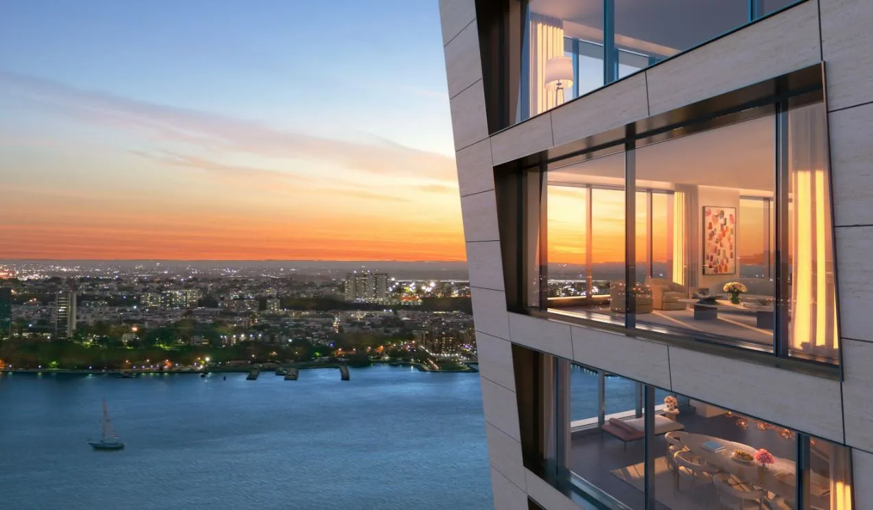 Rendering of One High Line views.