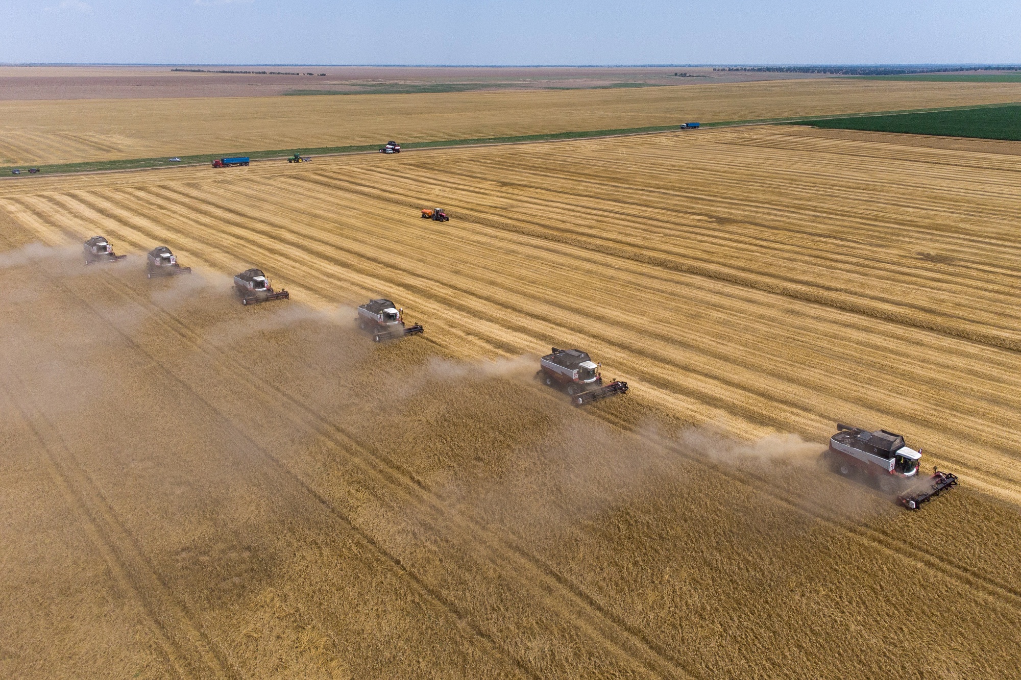 Russian wheat&nbsp;exports continue —&nbsp;at higher prices —&nbsp;as sanctions on Russian agriculture aren't even being discussed because the world needs its grain.&nbsp;