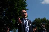 National Economic Council Director Larry Kudlow Speaks At White House 