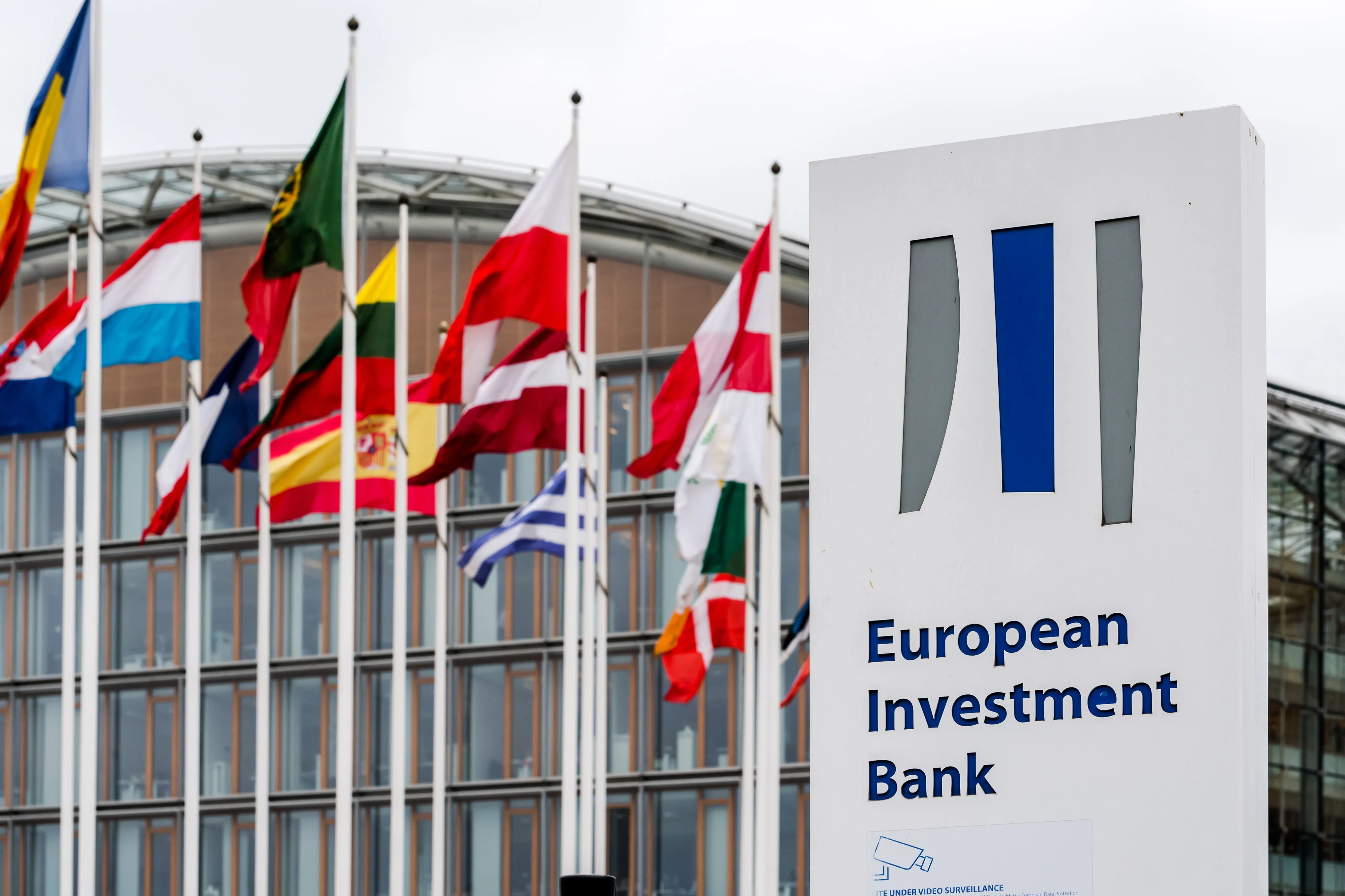The European Investment Bank in Luxembourg.