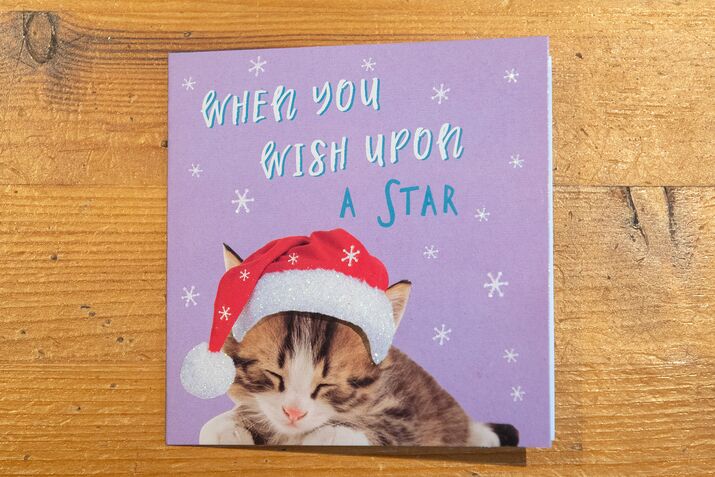 Tesco Christmas card