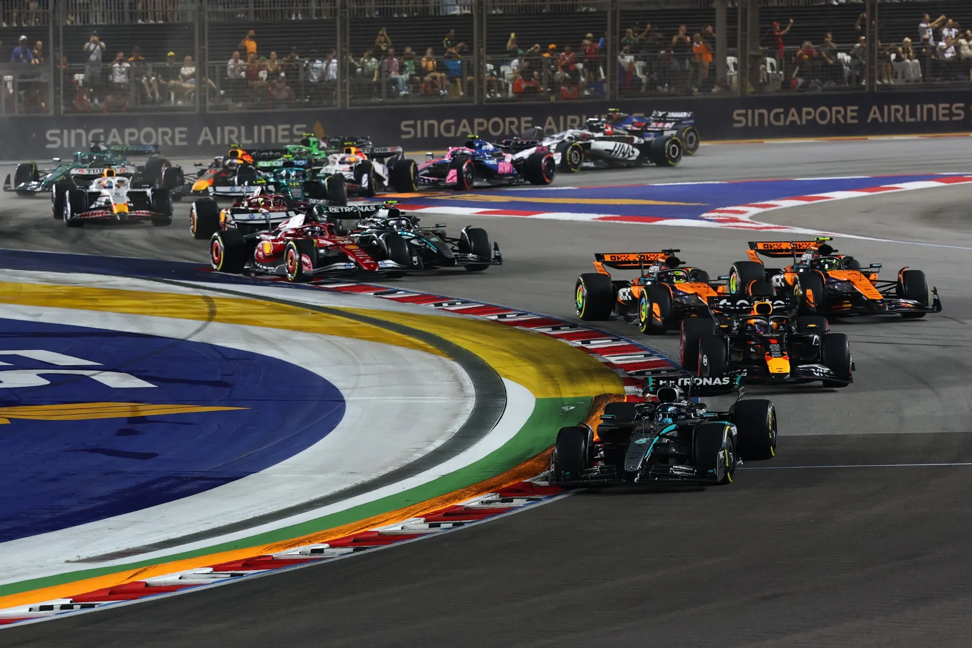 The F1 Grand Prix of Singapore on Oct. 5.
