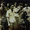 Vu Tien's father, far right, stands with comrades of the former Republic of Vietnam military.
