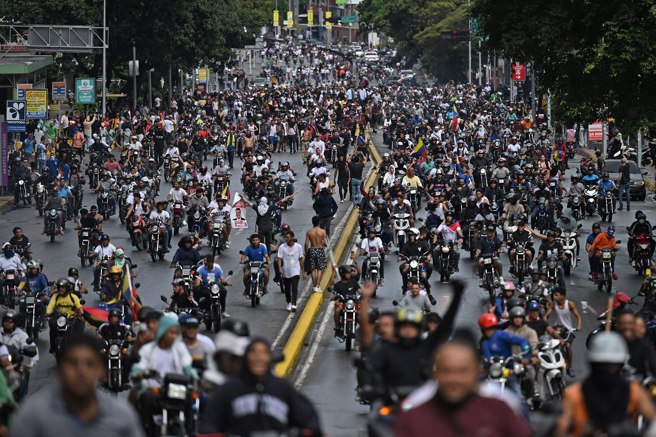 Venezuela Erupts in Unrest Following Opposition Dispute with Election ...