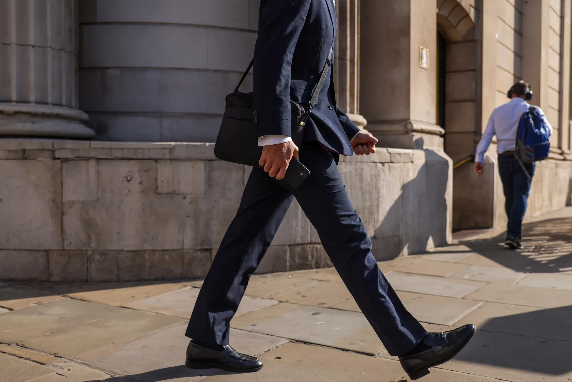 The Bank of England (BOE) in the City of London, U.K.