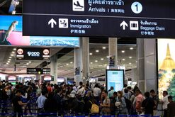 Bangkok Airport as Thailand Waives Visa Requirements For Travelers From China