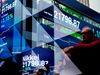 Monitors display stock market information outside of Morgan Stanley global headquarters in New York, U.S., on Monday, Oct. 14, 2019. Morgan Stanley is scheduled to release earnings figures on October 17.