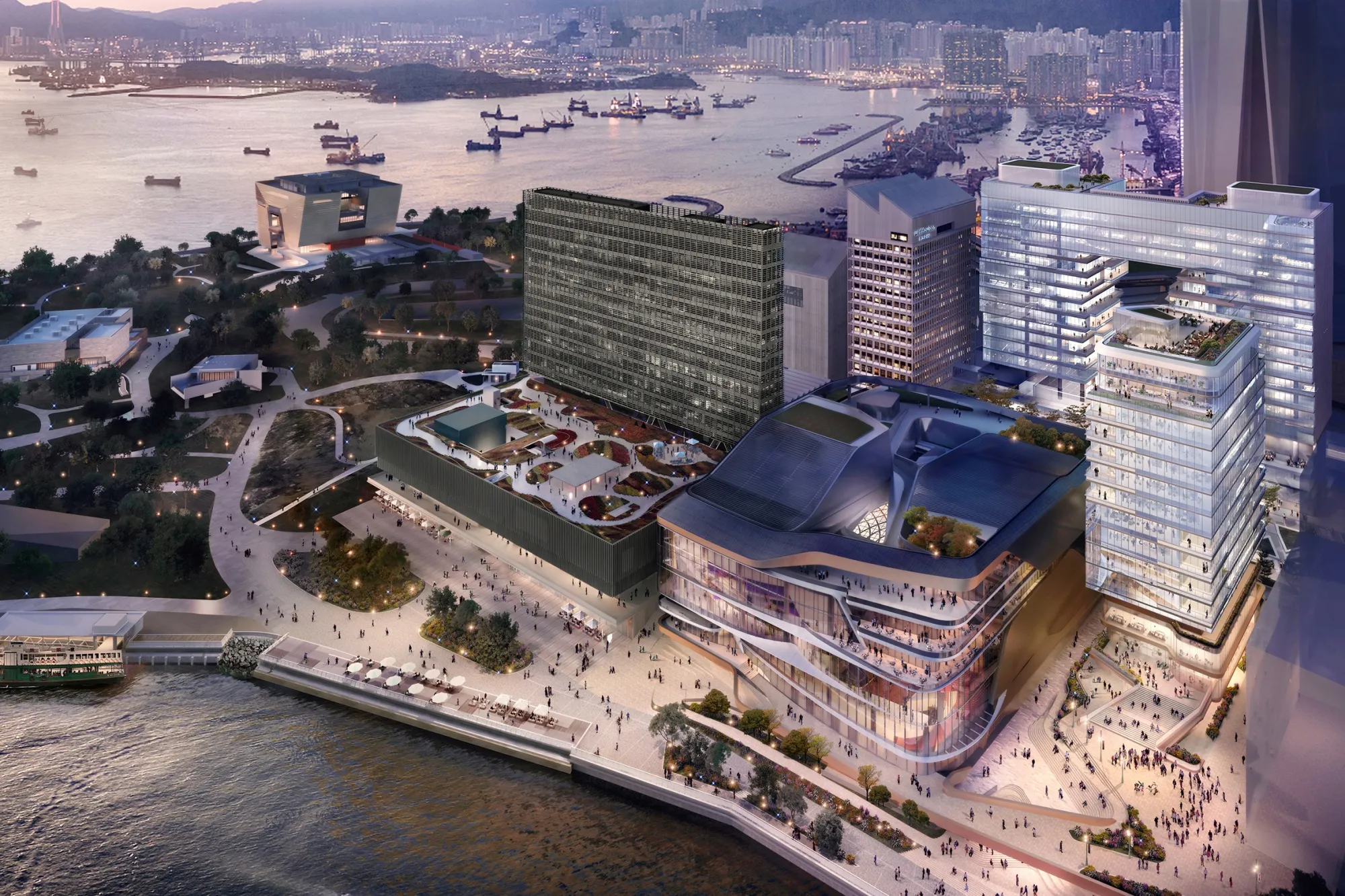 Rendering of the Artist Square Towers development.