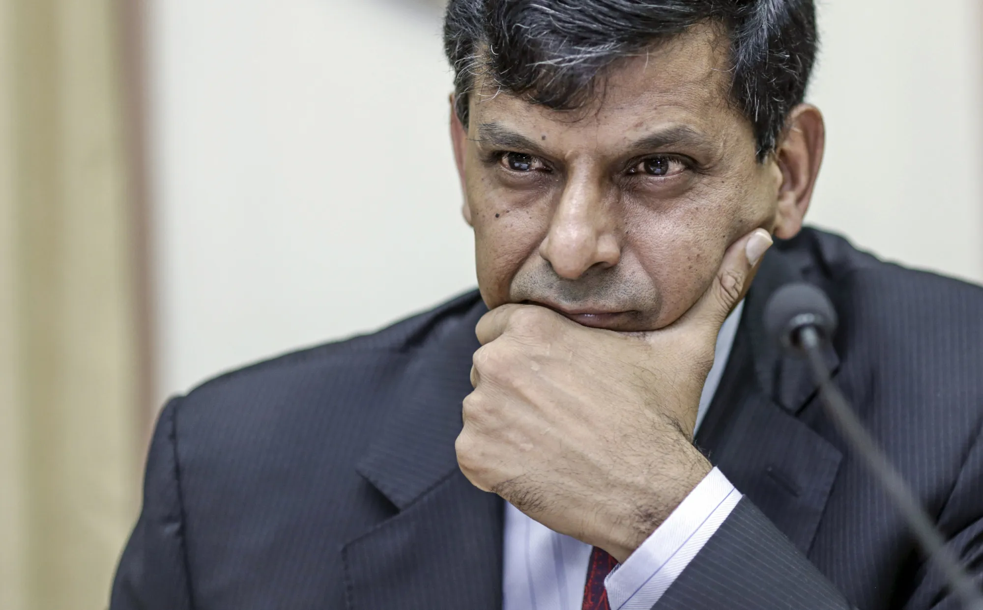 Raghuram Rajan, governor of the Reserve Bank of India.

