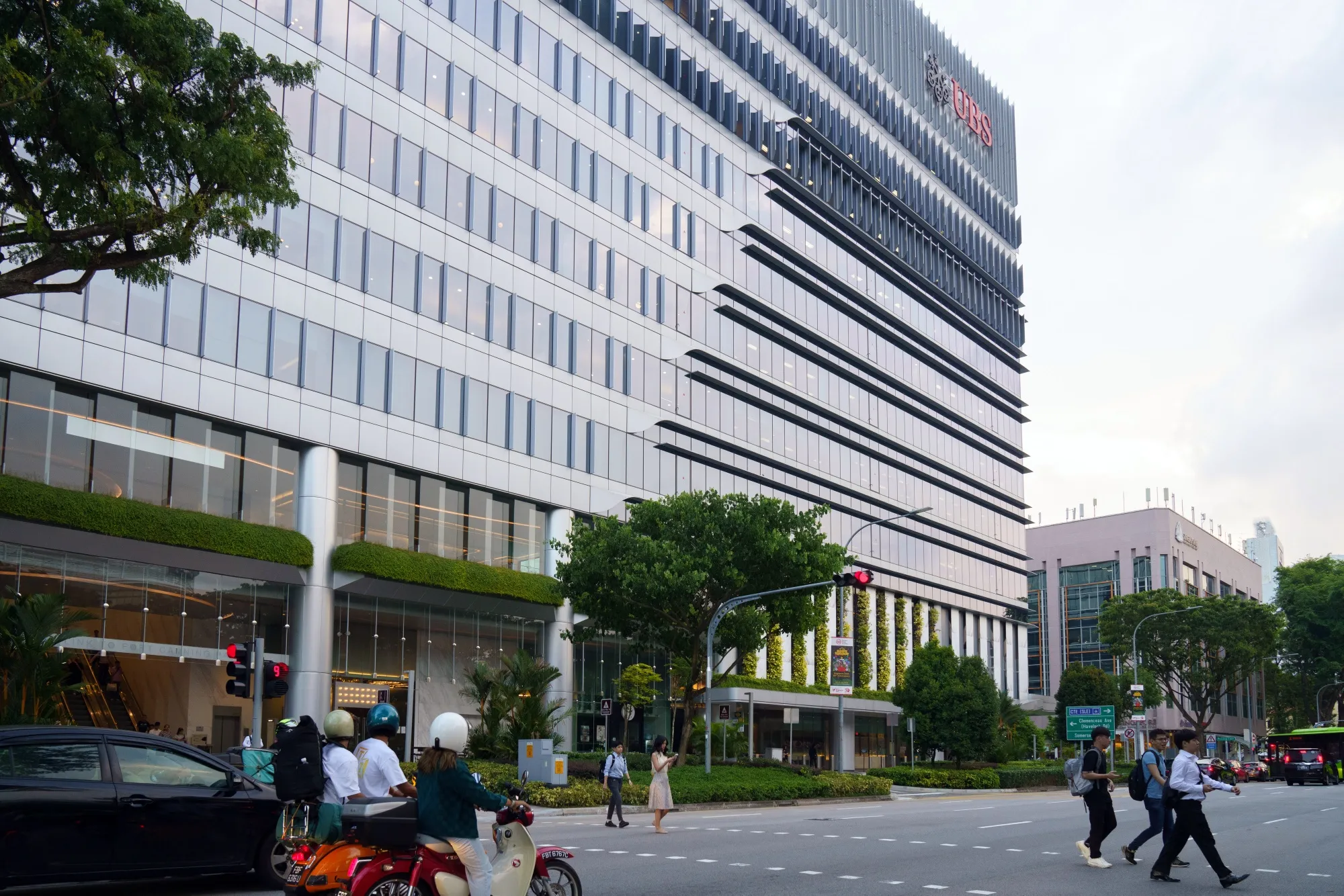 The UBS Group AG offices in Singapore.