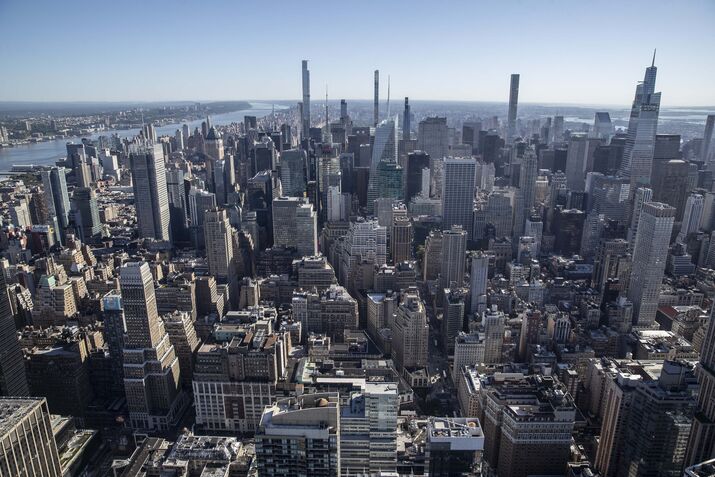New York City As Covid Restrictions Are Lifted After Reaching Vaccine Goal