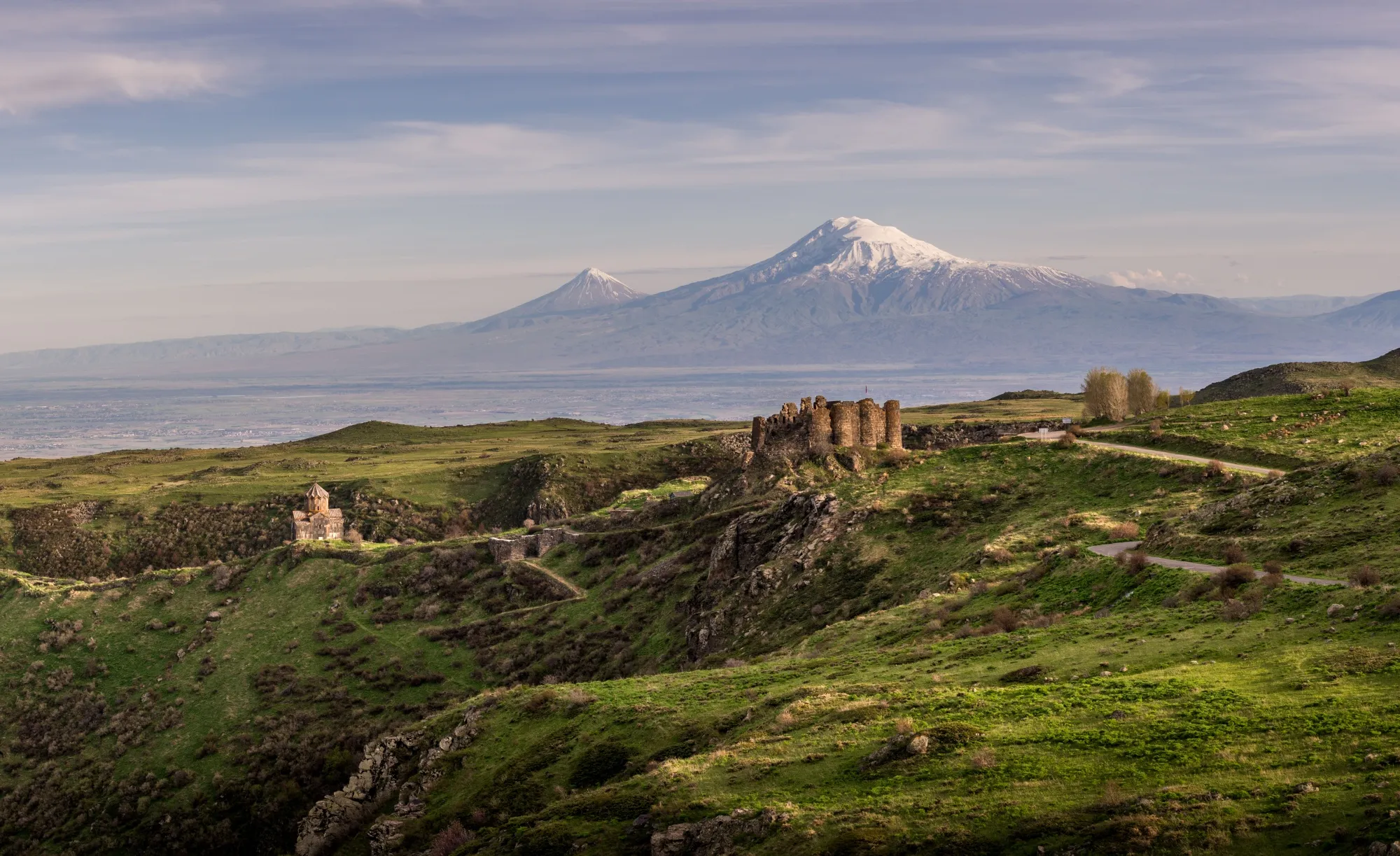 The 7th-century Amberd fortress located on the slopes of Mount Aragats in Armenia&nbsp;is on the list of European sites most at risk.