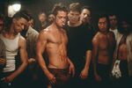 Brad Pitt in “Fight Club.”