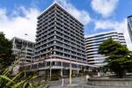 The Reserve Bank of New Zealand (RBNZ) building in Wellington, New Zealand.