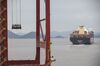 A gantry crane operates as the MSC Oliver container ship, operated by Mediterranean Shipping Co. (MSC) sails from the Port of Ningbo-Zhoushan in Ningbo, China, on Wednesday, Oct. 31, 2018. President Donald Trump wants to reach an agreement on trade with Chinese President Xi Jinping at the Group of 20 nations summit in Argentina later this month and has asked key U.S. officials to begin drafting potential terms, according to four people familiar with the matter.