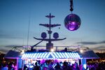 A fashion fundraiser and disco on the VX Yacht in Cannes, France, on June 22.