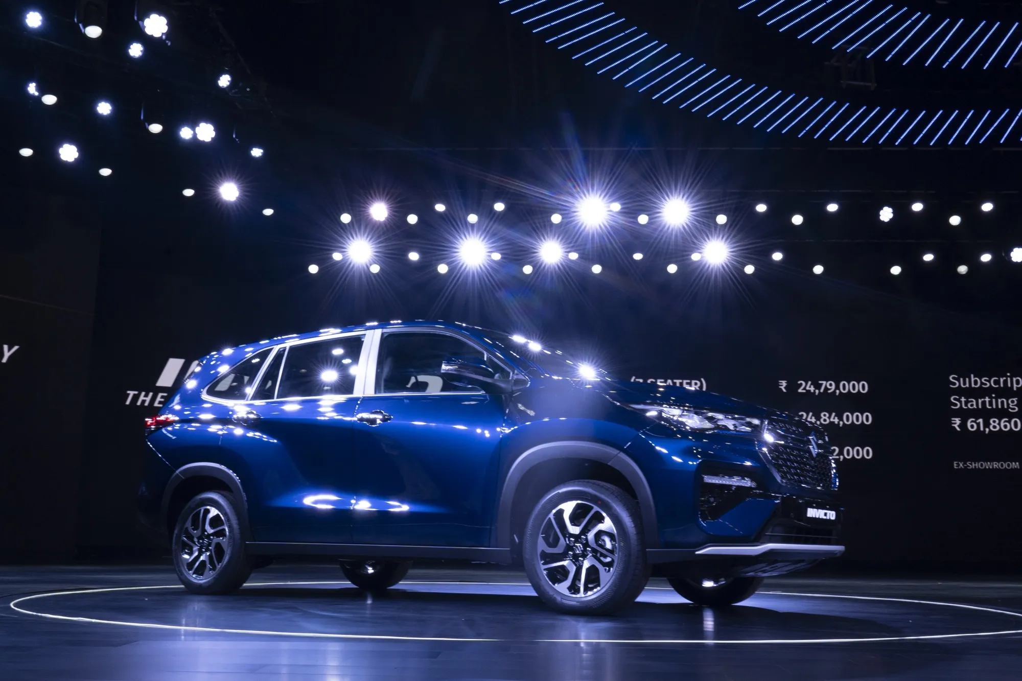 The Maruti Suzuki India Ltd. Invicto sport-utility vehicle during its launch in Gurgaon, India, on July 5.