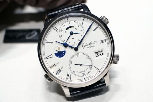 Glashütte Original has created one of today's more complicated but accurate travel watches.