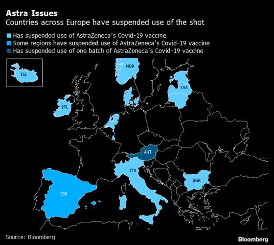 Astra Shot Suspensions Hold Back EU in Race Against Virus