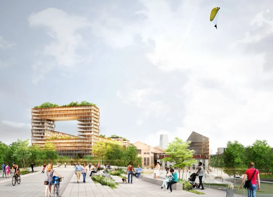 The French capital is hoping that it will be able to use the games to effect the economic transformation of the inner suburbs of Northern Paris.