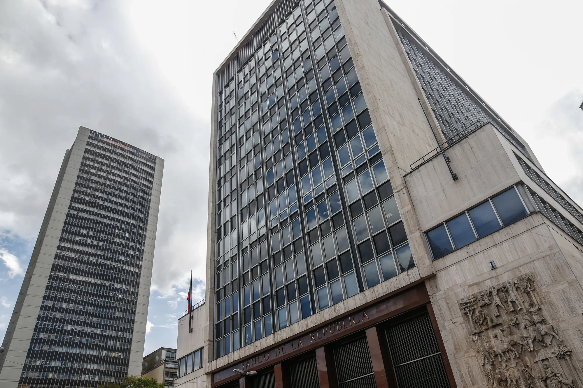 The Central Bank of Colombia in Bogota.