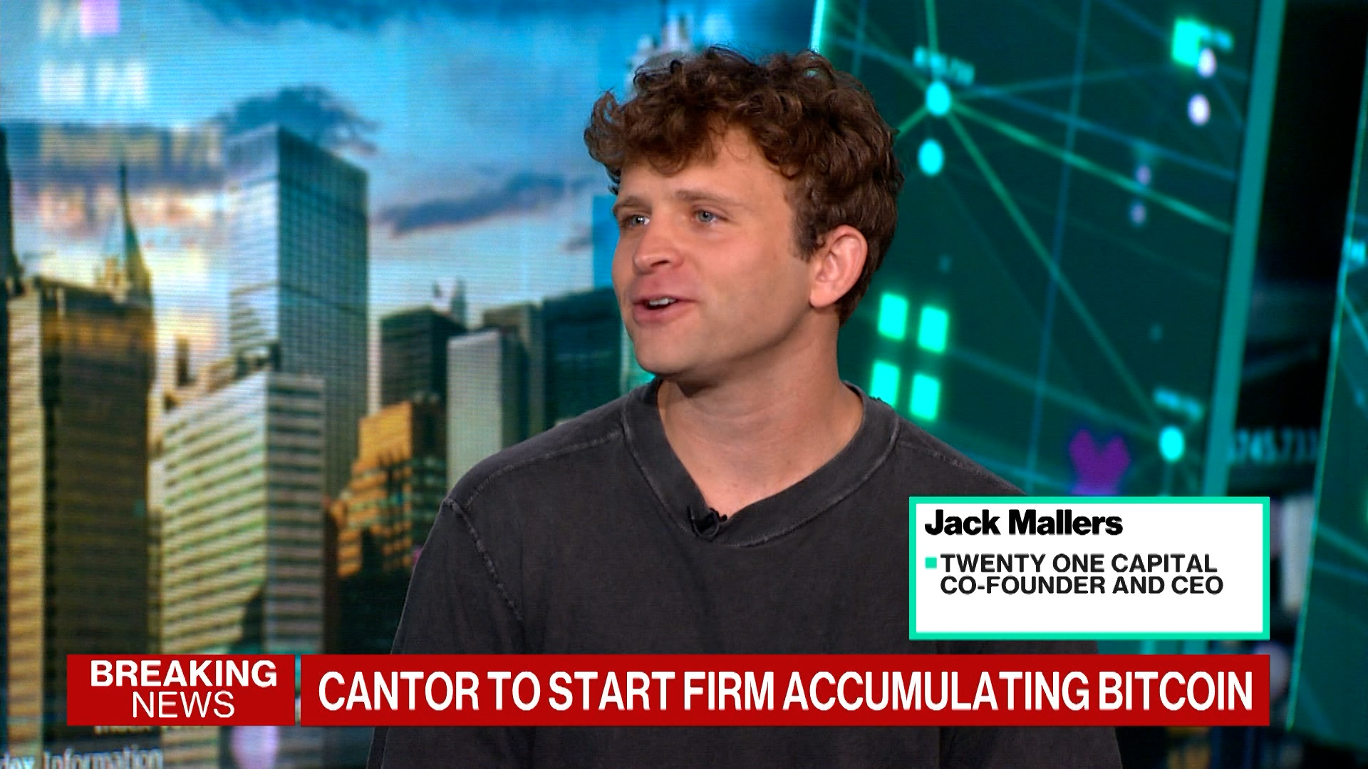 Cantor, Tether, SoftBank Back New Bitcoin Firm