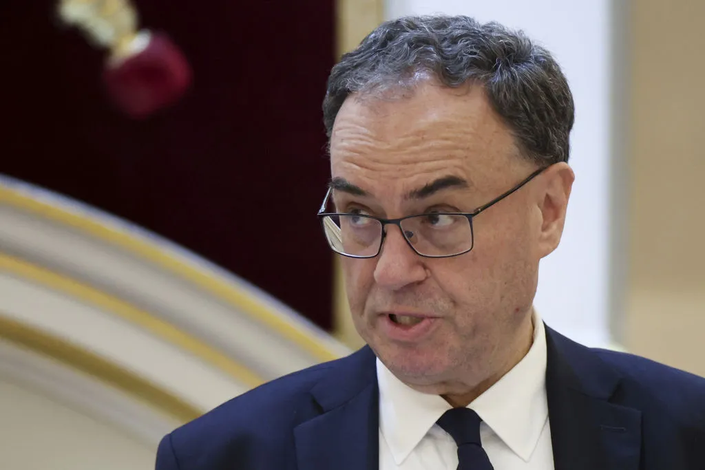 Andrew Bailey, governor of the Bank of England.