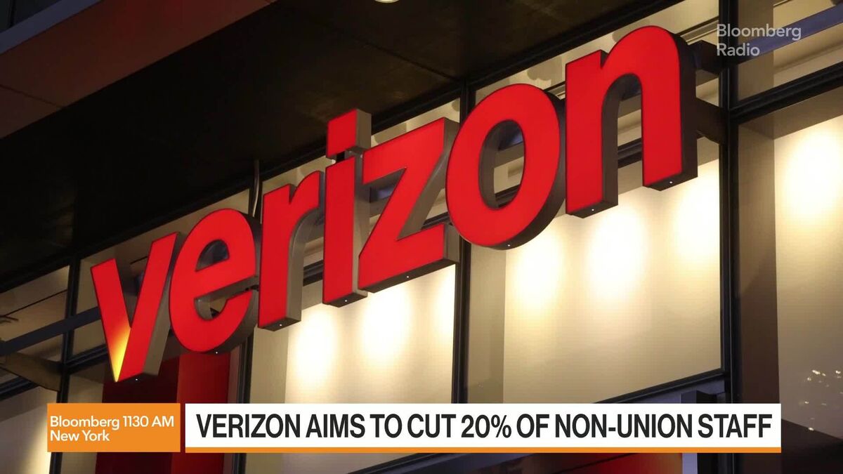 Verizon Begins Layoffs Aimed at 20% Cut in Non-Union Staff