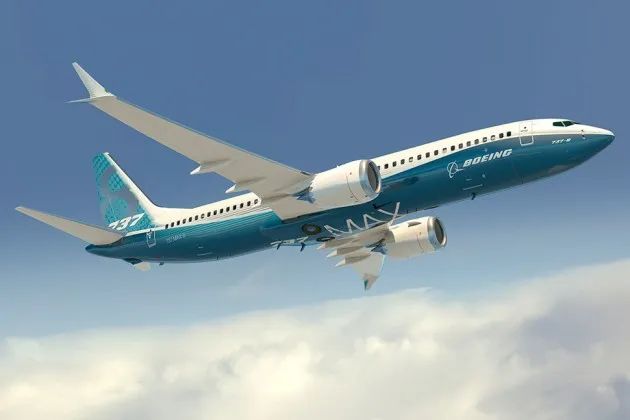 An artist rendering of the Boeing 737 MAX