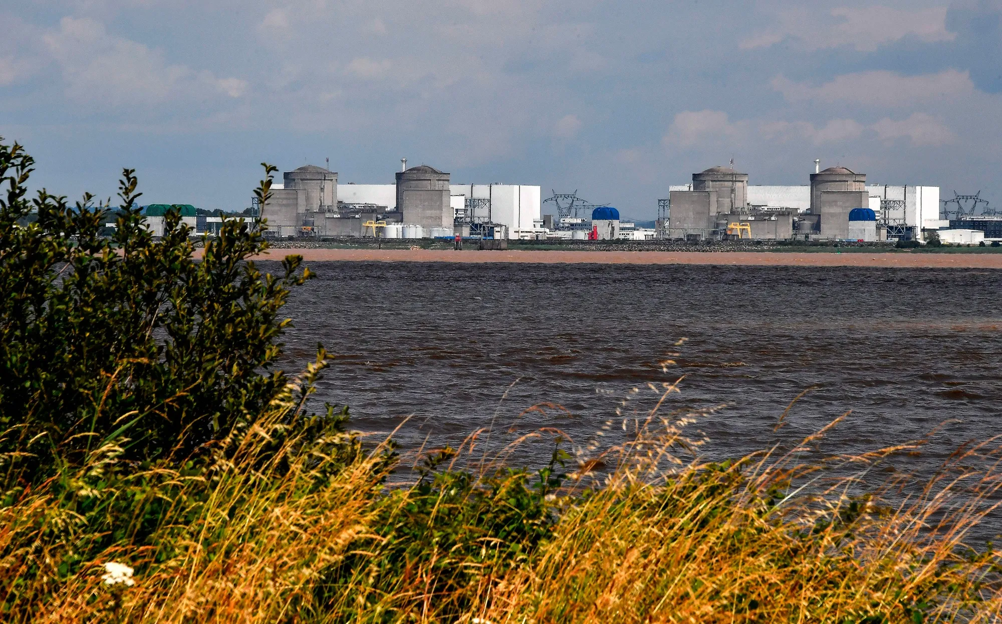 The Blayais nuclear power plant near Blaye, France.