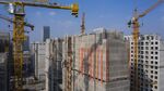 A residential development under construction in Shanghai.