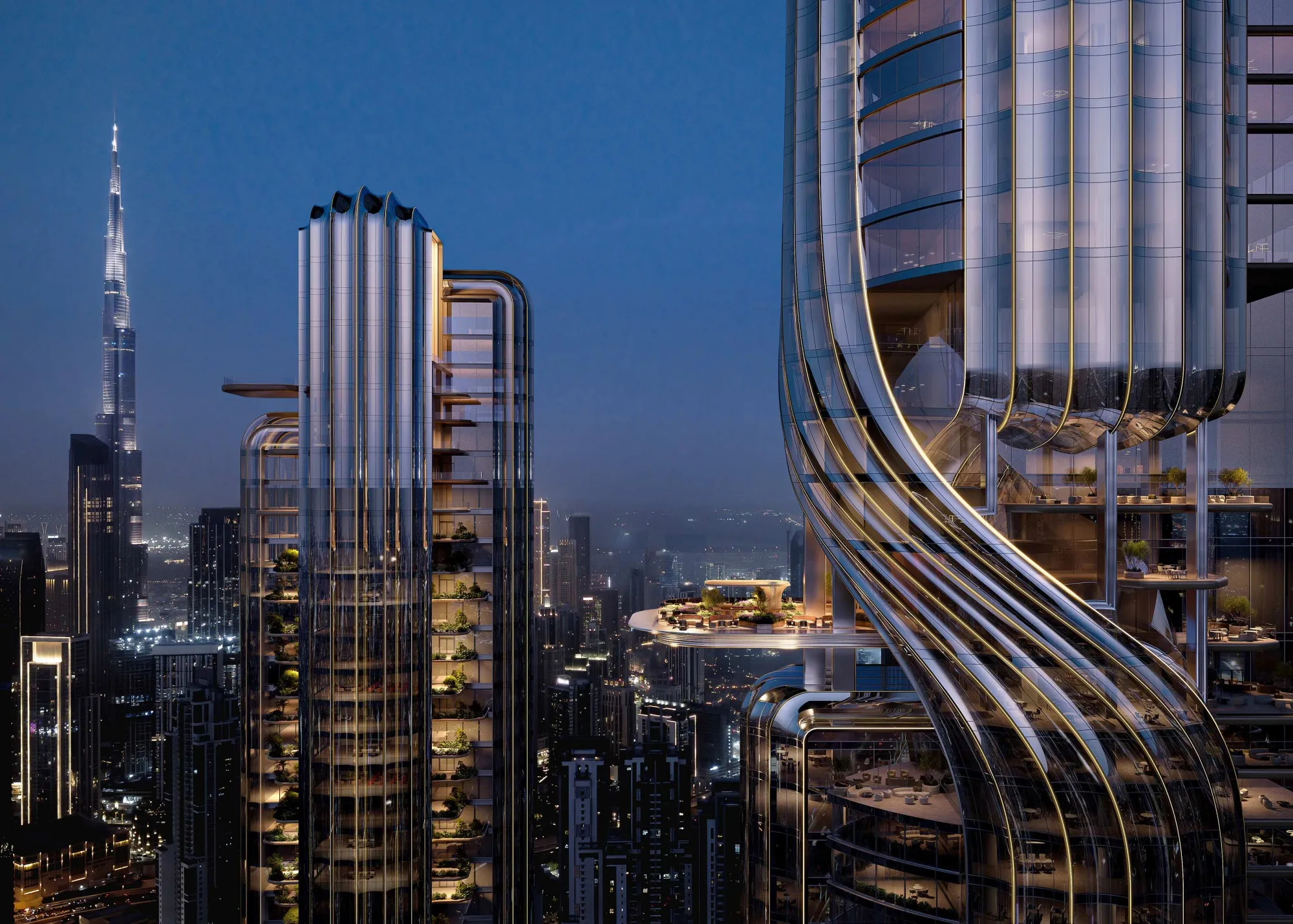 ドバイの高級ペントハウス、未完成でも超富裕層が争奪戦－市場再燃 - Bloomberg