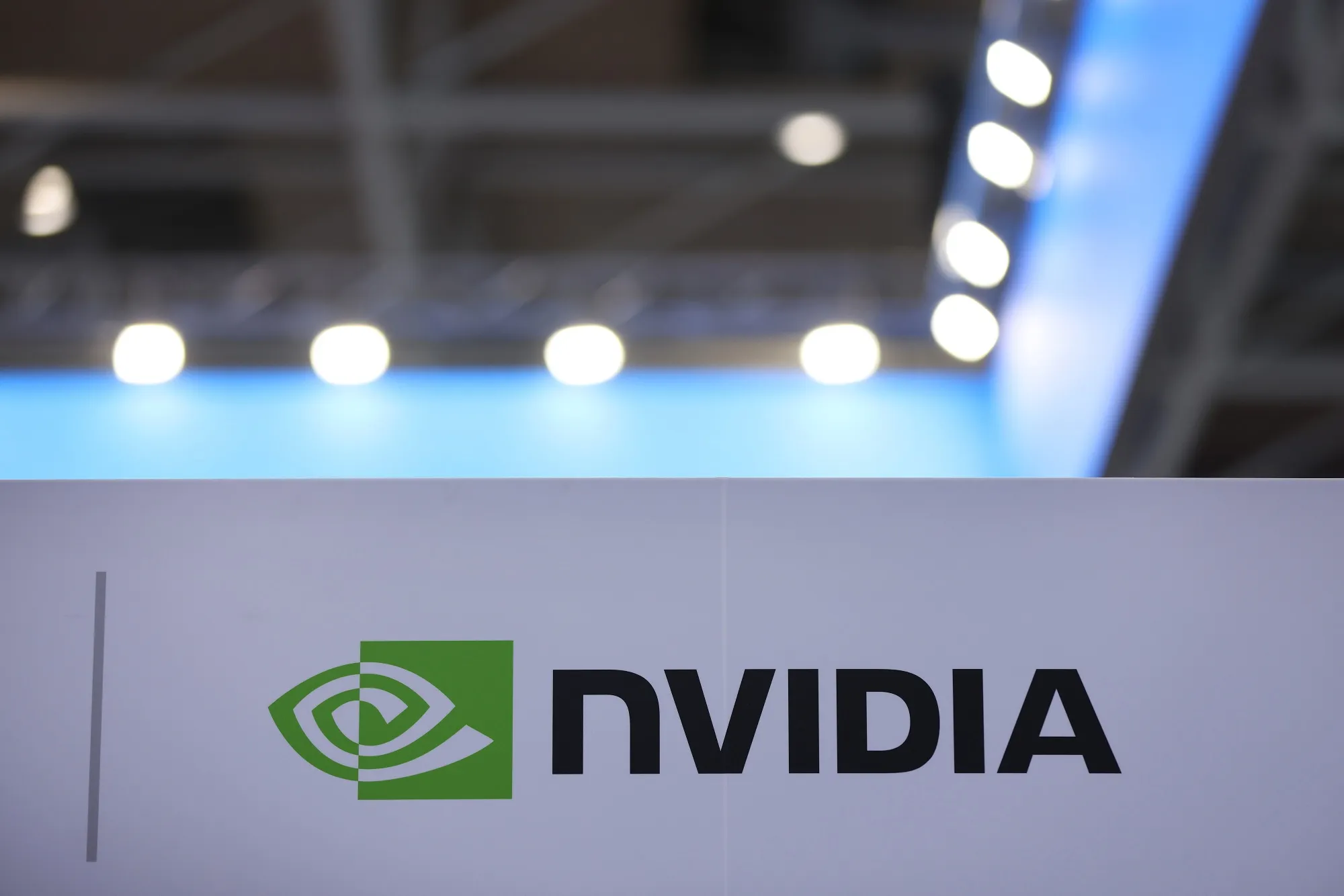The Nvidia Corp. logo.